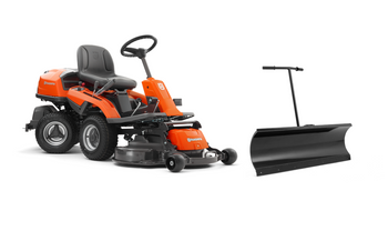 Traktor Ogrodowy Husqvarna Rider R 214 TC + pług śnieżny 120 cm