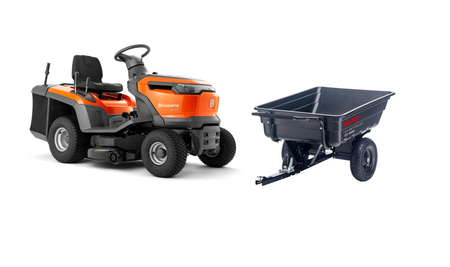 Traktor Husqvarna TC 112 + przyczepka AL-KO