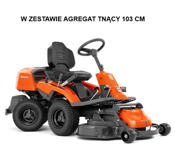 Husqvarna Rider R 214TC Comfort Edition z agregatem tnącym 103 cm