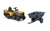Traktor ogrodowy z koszem Stiga Estate 384 + przyczepka AL-KO